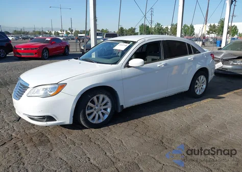 2013 Chrysler 200 Touring from USA, damaged, VIN 1C3CCBBB3DN574393